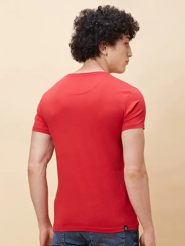 Being Human Men  T-Shirts-Blood Red